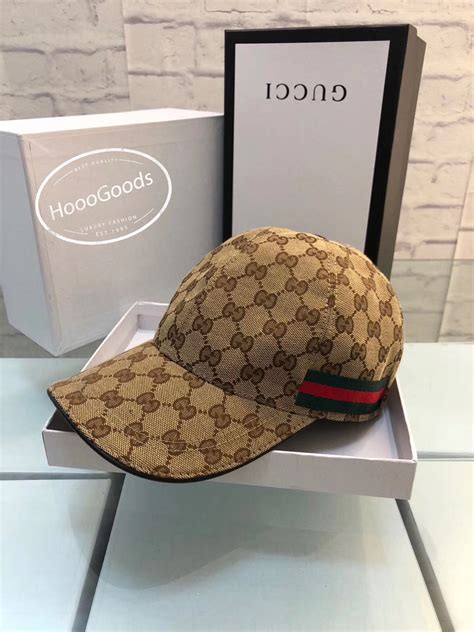 gucci kappe original|Gucci gg canvas hat.